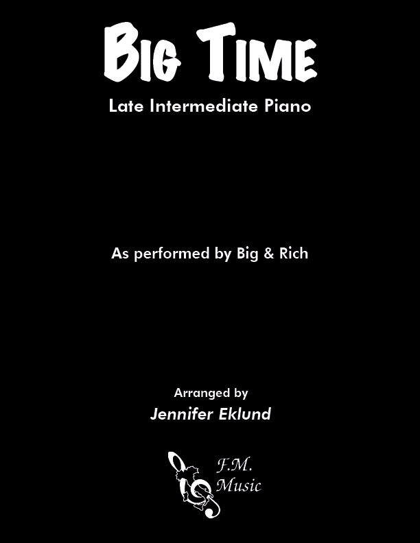 Big Time (Late Intermediate Piano)